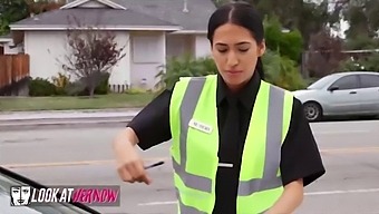 Alex Legend Plows The Horny Meter Maid With Big Tits In Various Positions